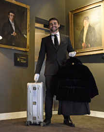 A bellboy at The Principal Madrid