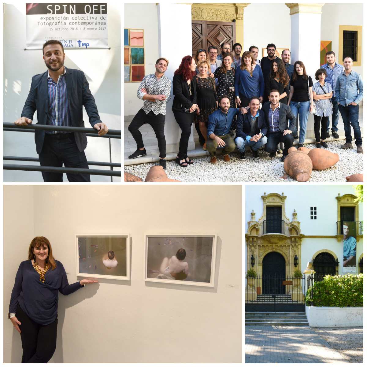 "Spin Off" Exhibition opening