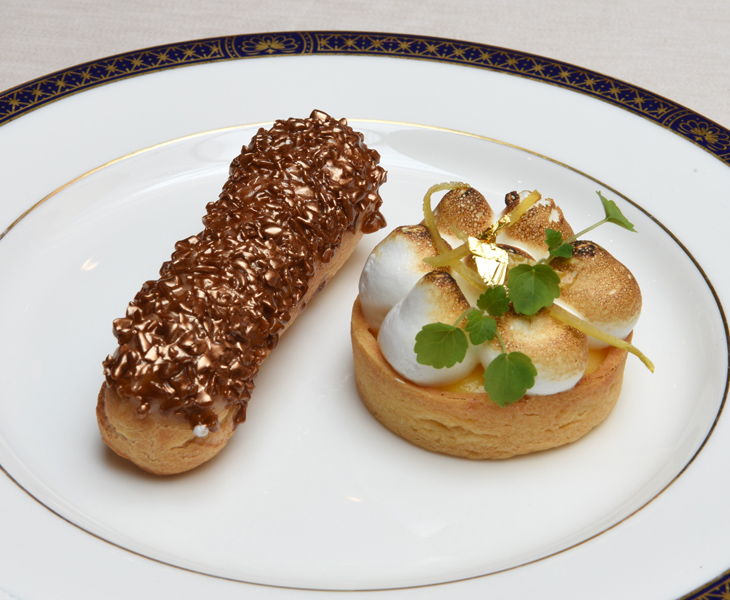 Assortment of home-made French pastries and fancies